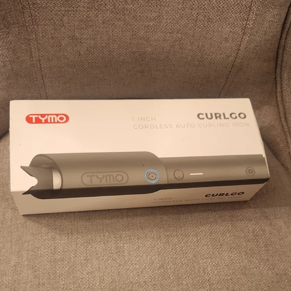 TYMO CurlGo Cordless Auto Curling Iron - Gray - Picture 1 of 7